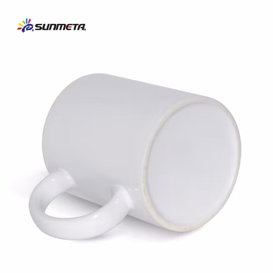 Us Warehouse Free Ship White Ceramic Custom Sublimation Blank Enamel Metal Camping Mug