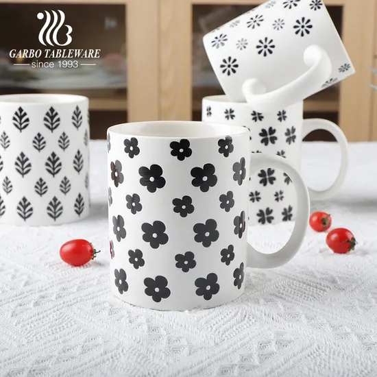 Customized Different Handle Enamelware Coffee Mug Colorful Enamel Mugs