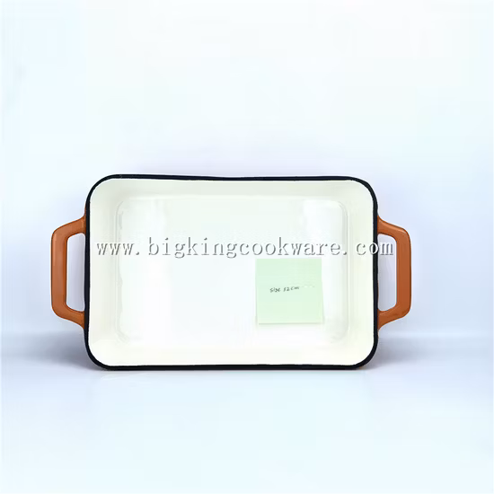 Teglia rettangolare in ghisa smaltata