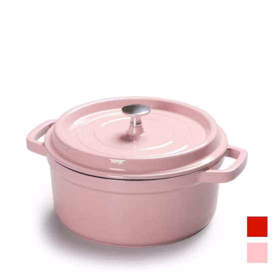 Casseruola rotonda in ghisa smaltata Cocotte 2,75 quart
